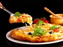 pizza uit de hemel