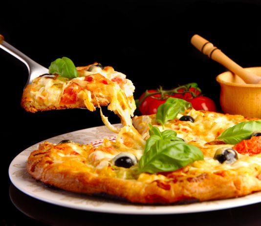 pizza uit de hemel